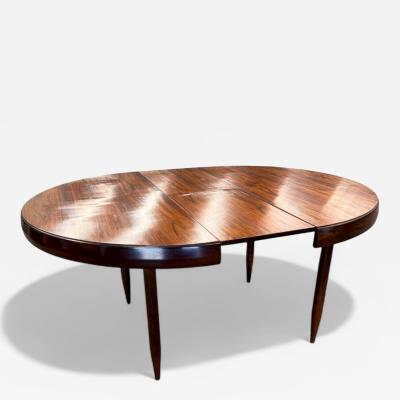  Jorge Jabour Brazilian Mid Century Modern Dining Table in Rosewood Jorge Jabour 1950s