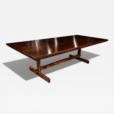  Jorge Jabour Brazilian Modern Dining Table in Rosewood by Jorge Jabour 1960s