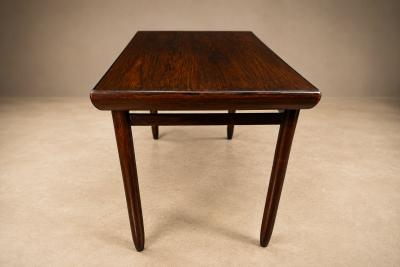  Jorge Jabour Brazilian Modern Rectangular Table in Rosewood Jorge Jabour 1960s