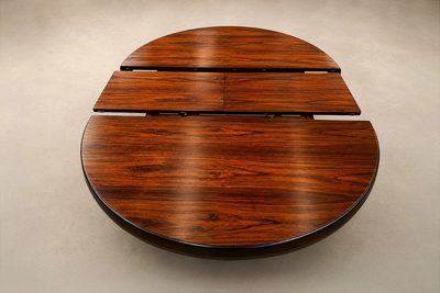  Jorge Jabour Extendable Rosewood Dining Table by Jorge Jabour Brazilian Modern 1950s