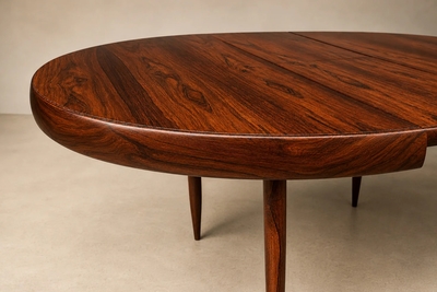  Jorge Jabour Extendable Rosewood Dining Table by Jorge Jabour Brazilian Modern 1950s