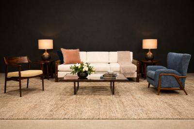  Jorge Jabour Set of Four Brazilian Rosewood Armchairs by Jorge Jabour Cant 1960s