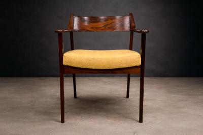  Jorge Jabour Set of Four Brazilian Rosewood Armchairs by Jorge Jabour Cant 1960s