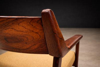  Jorge Jabour Set of Four Brazilian Rosewood Armchairs by Jorge Jabour Cant 1960s