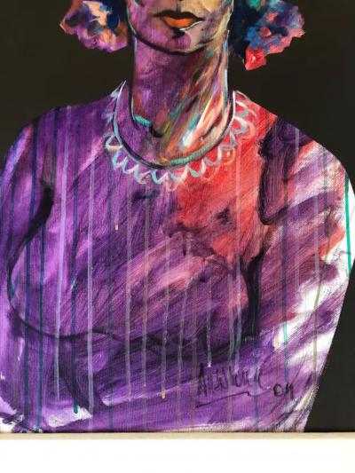  Jose Maria Ansalone Jose Mario Ansalone Abstract Portrait Painting on Canvas