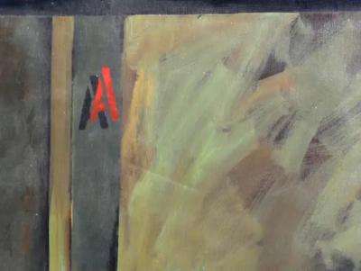  Jose Maria Ansalone Monumental Jose Mario Ansalone Lovers Oil Painting on Canvas Argentine Artist