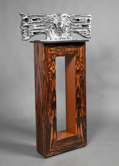  Josep Jordi Guardiola i Bonet ABSTRACT CAST ALUMINIUM SCULPTURE BY JORDI BONET
