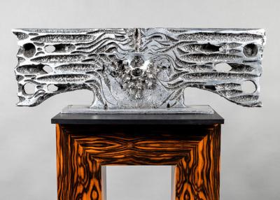  Josep Jordi Guardiola i Bonet ABSTRACT CAST ALUMINIUM SCULPTURE BY JORDI BONET