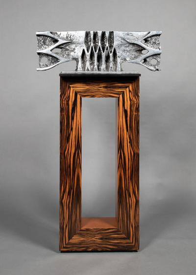  Josep Jordi Guardiola i Bonet ABSTRACT CAST ALUMINIUM SCULPTURE BY JORDI BONET