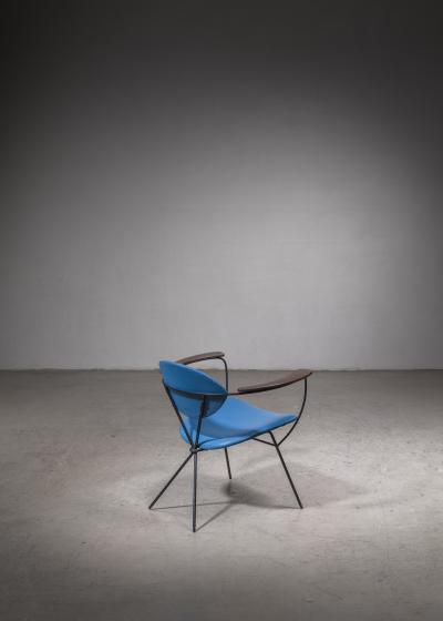  Joseph Cicchelli Blue Joseph Cicchelli Chair for Reilly Wolf