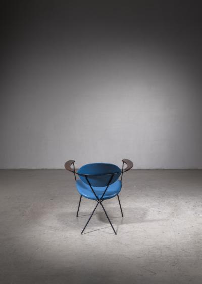  Joseph Cicchelli Blue Joseph Cicchelli Chair for Reilly Wolf