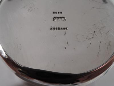  Juergens Andersen Antique American Aesthetic Coin Silver Baby Cup by Chicago Maker