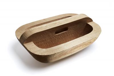  Julian Schwarz Divided Poplar Basket