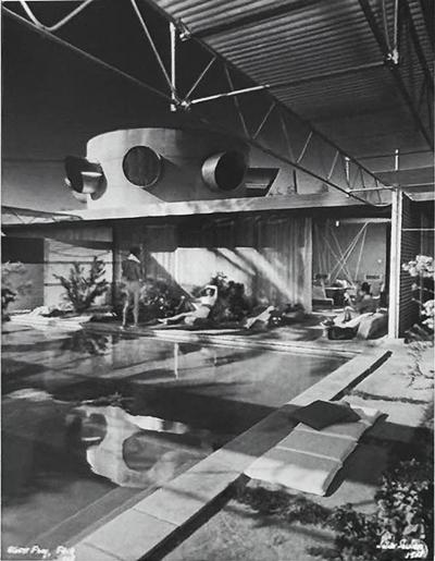  Julius Shulman Original Julius Shulman Photo Frey Residence Print 1990s