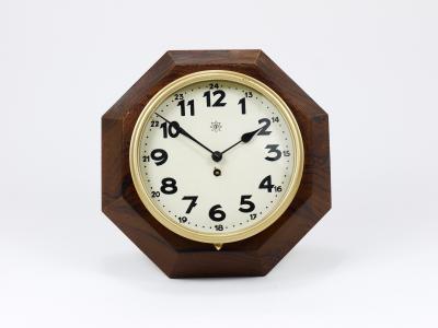 Junghans Uhren GmbH Adolf Loos Vienna Modernism Wall Clock by Junghans Germany 1920s