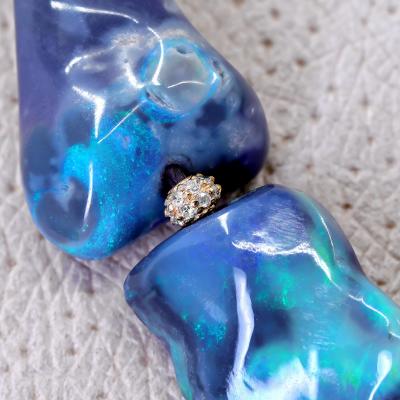  Just Jules Boulder Opal Diamond Yellow Gold One of a Kind Necklace Just Jules 2025