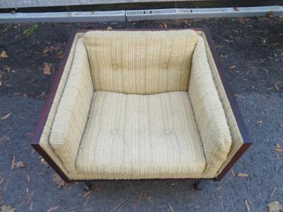  Jydsk Mobelvaerk Magnificent Brazilian Rosewood Jydsk Mobelvaerk Cube Chair Danish Modern