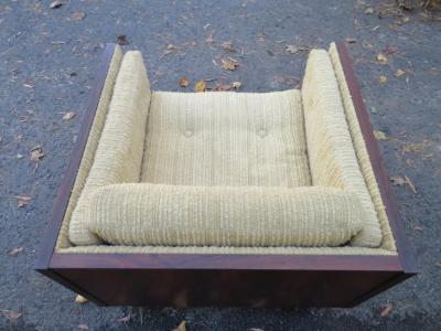  Jydsk Mobelvaerk Magnificent Brazilian Rosewood Jydsk Mobelvaerk Cube Chair Danish Modern