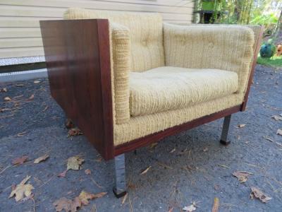  Jydsk Mobelvaerk Magnificent Brazilian Rosewood Jydsk Mobelvaerk Cube Chair Danish Modern