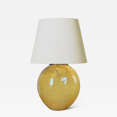  K hler Kahler Monumental Table Lamp by K hler Keramik
