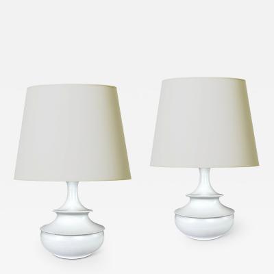  K hler Kahler Pair of Table Lamps by K hler Keramik