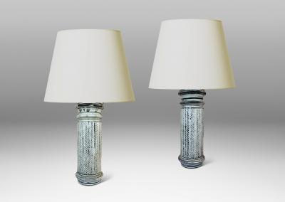  K hler Kahler Pair of Table Lamps by Svend Hammersh i for K hler