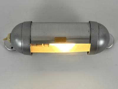  K nig Streamline Design Bauhaus Sub Marine Cabinet Sconce by K nig Germany 1940s