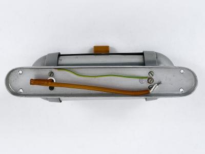  K nig Streamline Design Bauhaus Sub Marine Cabinet Sconce by K nig Germany 1940s