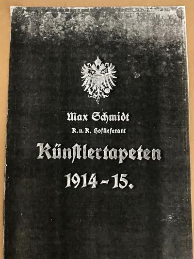  K nstler Tapeten Art Nouveau Wallpaper Samples from Vienna Austria