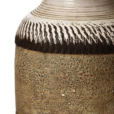  K ramos Textured table lamp with albarello form by K ramos
