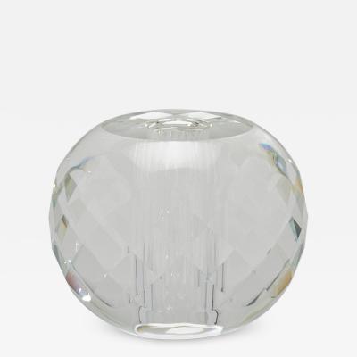  KA Glass Crystal Water Vase by KA Glass