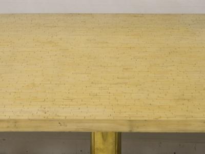  KAM TIN Brass dining table by KAM TIN