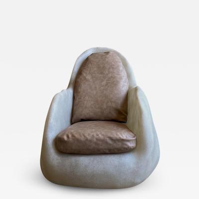 White Playdough Chair by Karstudio - Galerie Philia