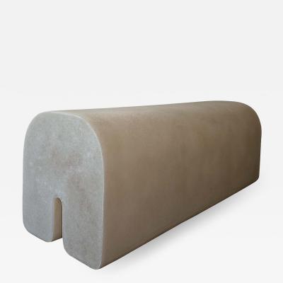  KARSTUDIO WHITE ARCH BENCH BY KARSTUDIO