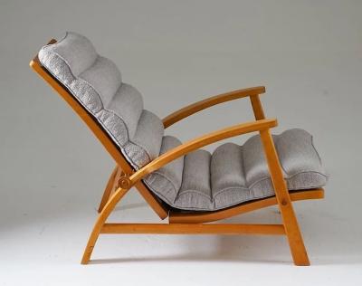  KF Scandinavian Lounge Chair Model Vila by KF 1930s
