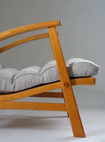  KF Scandinavian Lounge Chair Model Vila by KF 1930s