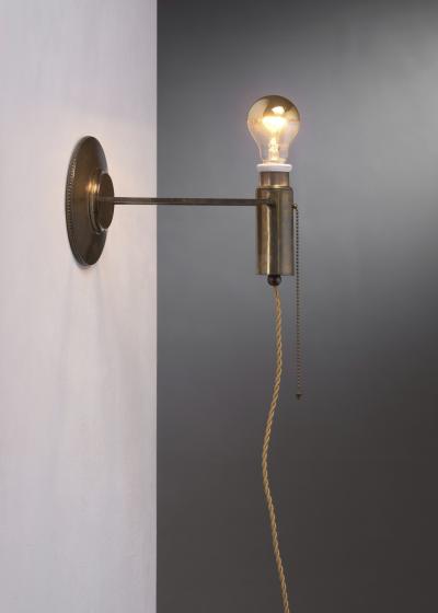  KORU HELSINKI Eino Schroderus brass wall lamp for Koru