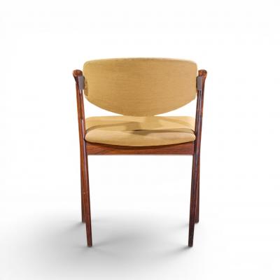  Kai Kristiasen Kai Kristiansen Model 42 Mid Century Danish Rosewood Z Chairs Set of 4
