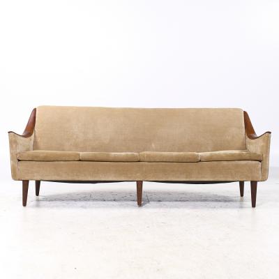  Kai Kristiasen Kai Kristiansen Style Mid Century Danish Teak Sofa