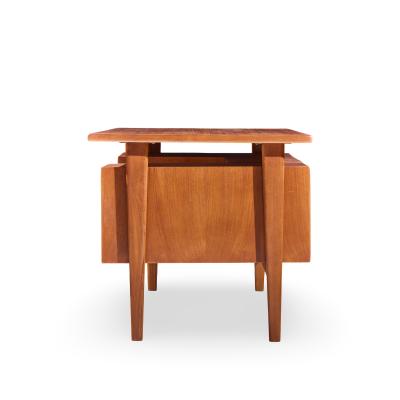  Kai Kristiasen Kai Kristiansen for FM M bler Model FM60 Mid Century Danish Teak Floating Desk
