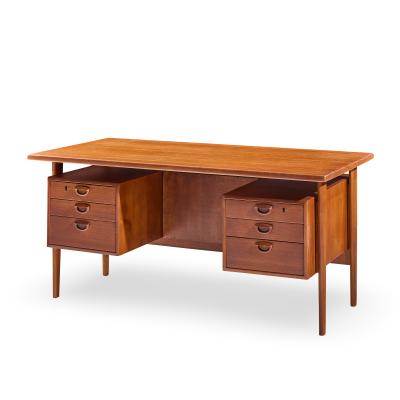  Kai Kristiasen Kai Kristiansen for FM M bler Model FM60 Mid Century Danish Teak Floating Desk