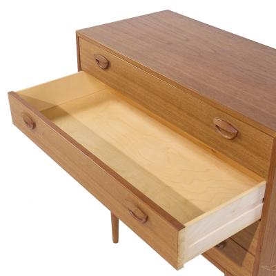  Kai Kristiasen Kai Kristiansen for Feldballes M belfabrik MCM Danish Teak 4 Drawers Dresser