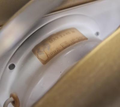  Kai Ruokonen Kai Ruokonen Finnmark Table Lamp Full Brass with Stunning Patina Orno 1970s