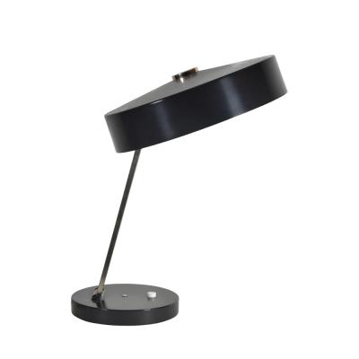  Kaiser Idell Kaiser Leuchten Kaiser Co 1960S BLACK ENAMEL AND CHROME DESK LAMP BY KAISER IDELL