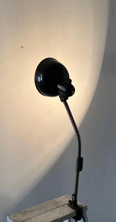  Kaiser Idell Kaiser Leuchten Kaiser Co German Mid Century Christian Dell Bauhaus Clamp Lamp 6470 circa 1930