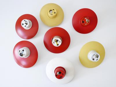  Kaiser Leuchten Set of Seven Lovely Sconces or Ceiling Fixtures by Kaiser Leuchten Germany