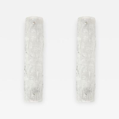  Kalmar Franken KG Kalmar Chiseled Ice Glass Sconces