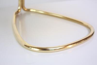  Kalmar Lighting 1950s Austrian Brass Lily Table Lamp Attributed to J T Kalmar
