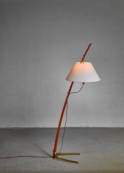  Kalmar Lighting Kalmar Dornstab floor lamp Austria 1940s