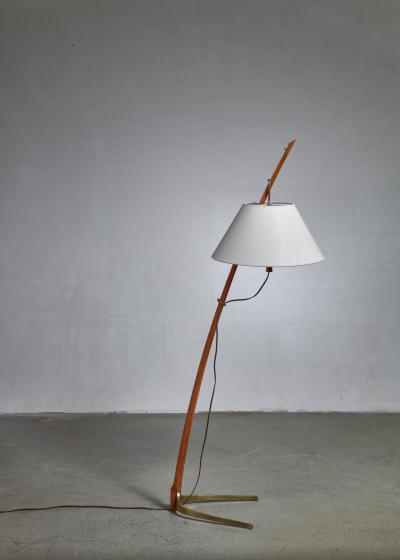  Kalmar Lighting Kalmar Dornstab floor lamp Austria 1940s